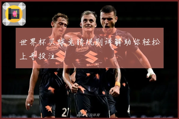 世界杯买球竞猜规则详解助你轻松上手投注