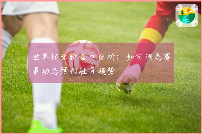 世界杯竞猜盘口分析：如何洞悉赛事动态预判胜负趋势
